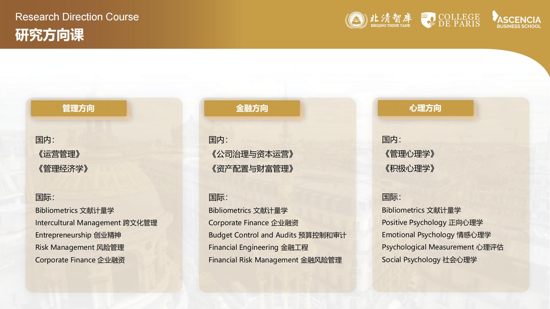 巴黎学院工商管理博士（DBA）项目(图13)